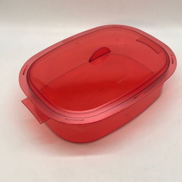 Tupperware  Servi Crystalware Oval  Container 2.1L - Picture 11 of 16